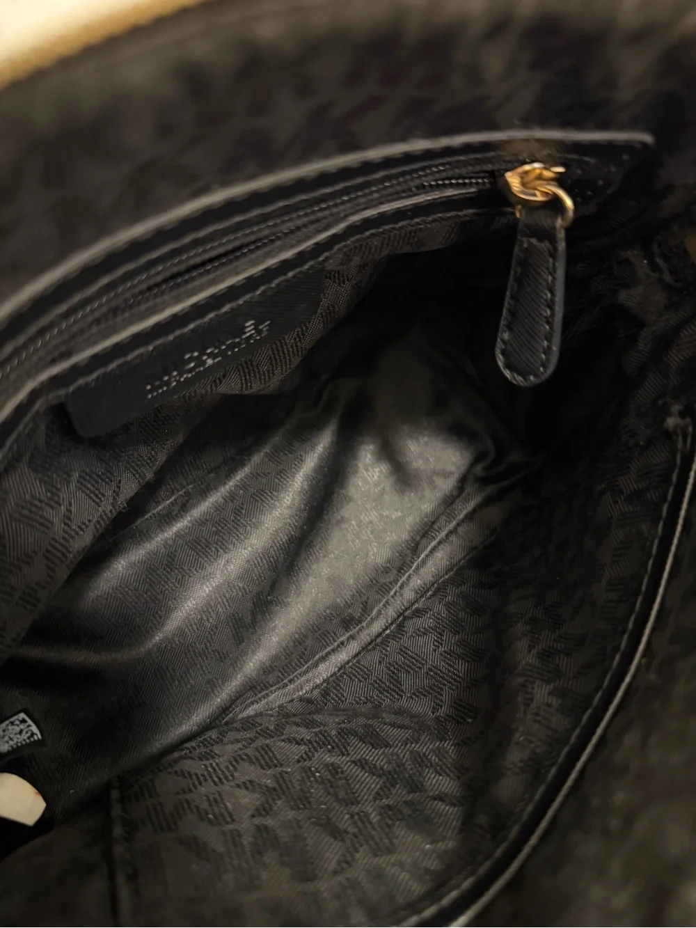 Michael Kors Cindy crossbody handbag black leather